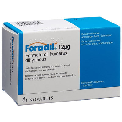 FORADIL Pulver Inh Kaps 12 mcg 60 Stk