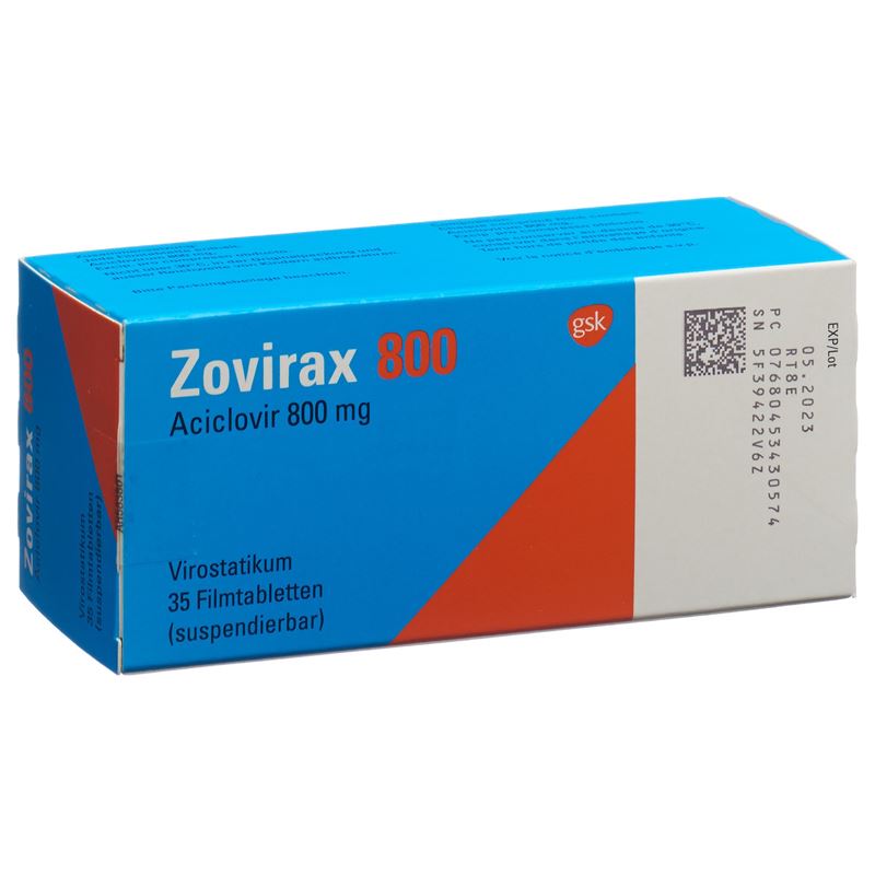 ZOVIRAX Filmtabl 800 mg 35 Stk