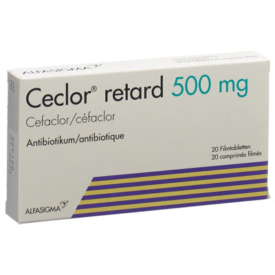 CECLOR retard Ret Filmtabl 500 mg 20 Stk