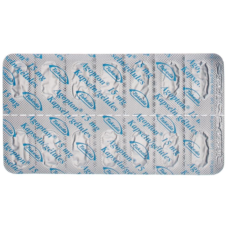 AGOPTON Kaps 15 mg 56 Stk - CONTENTBACK
