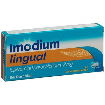 IMODIUM lingual Schmelztabl 2 mg 20 Stk