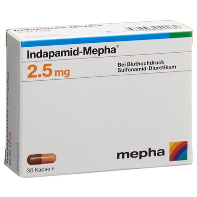 INDAPAMID Mepha Kaps 2.5 mg 30 Stk