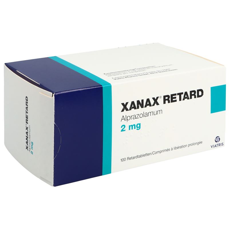 XANAX retard Ret Tabl 2 mg 100 Stk