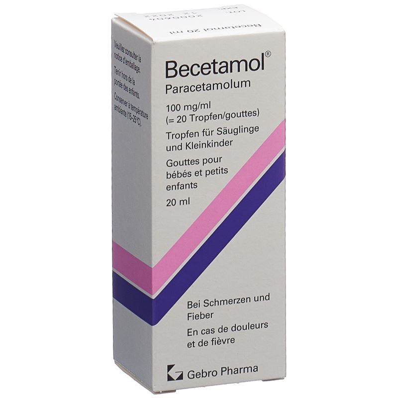 BECETAMOL Tropfen 100 mg/ml Fl 20 ml