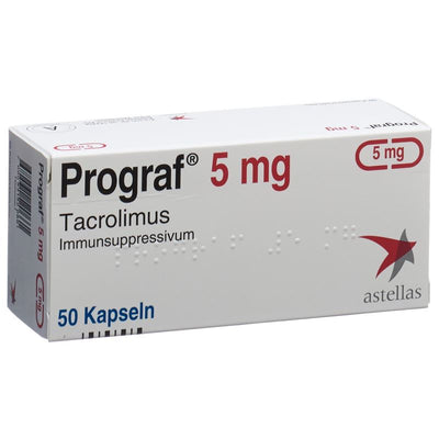 PROGRAF Kaps 5 mg 50 Stk