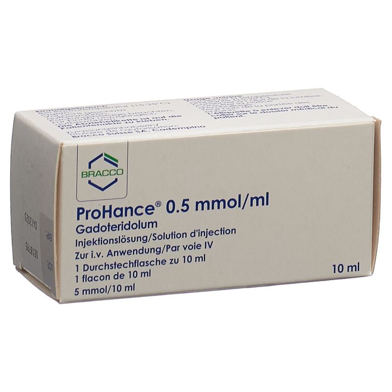 PROHANCE Inj Lös 5 mmol/10ml Durchstfl