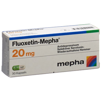 FLUOXETIN Mepha Kaps 20 mg 30 Stk