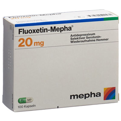 FLUOXETIN Mepha Kaps 20 mg 100 Stk