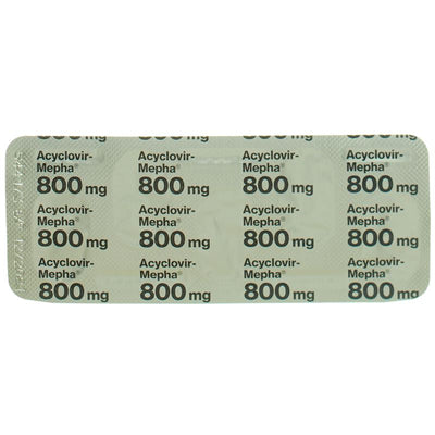 ACYCLOVIR Mepha Tabl 800 mg 35 Stk - CONTENTBACK