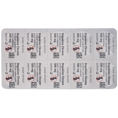 DEPAKINE Chrono Filmtabl 500 mg teilbar 60 Stk - CONTENTBACK