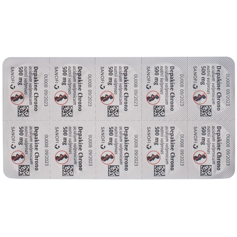 DEPAKINE Chrono Filmtabl 500 mg teilbar 60 Stk - CONTENTBACK