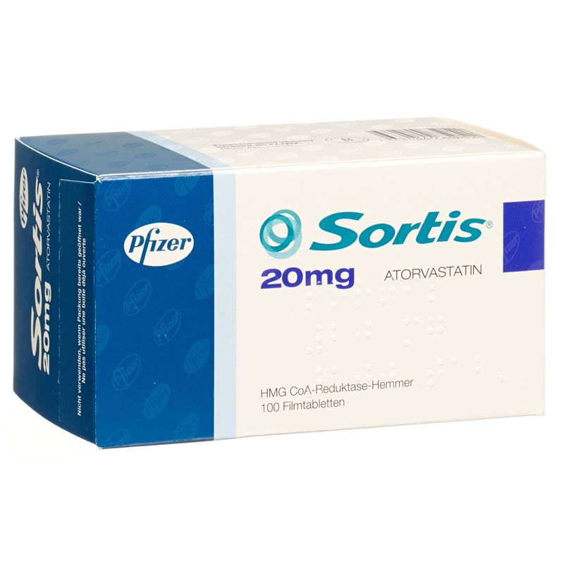 SORTIS Filmtabl 20 mg 100 Stk