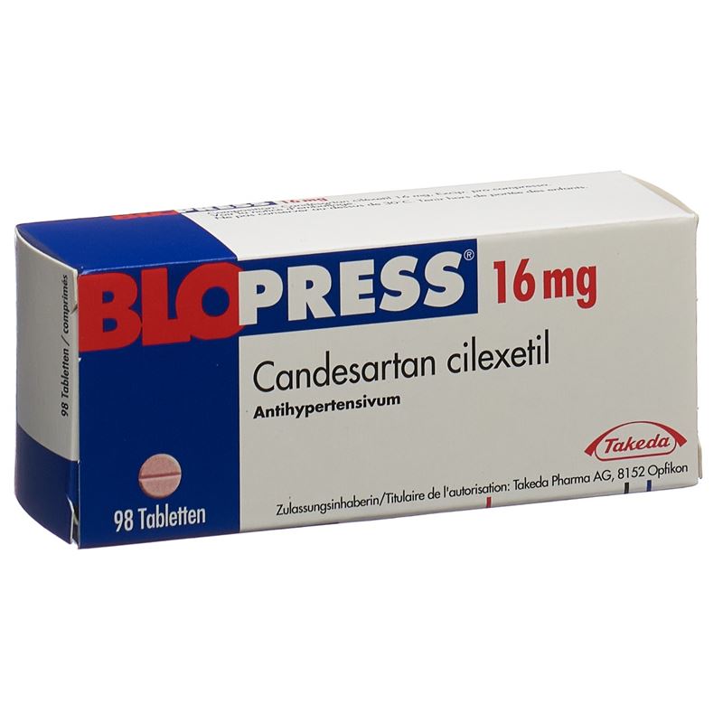 BLOPRESS Tabl 16 mg 98 Stk