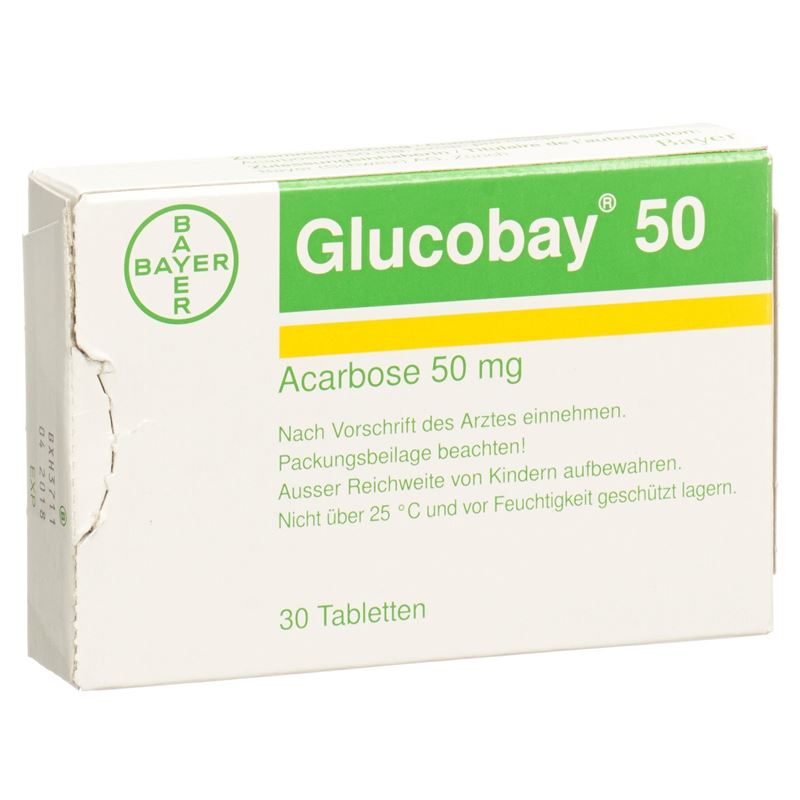 GLUCOBAY Tabl 50 mg 30 Stk