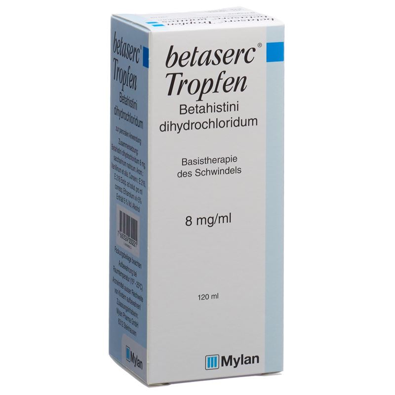 BETASERC Tropfen 8 mg/ml Fl 120 ml