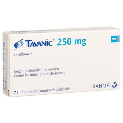 TAVANIC Tabl 250 mg 7 Stk