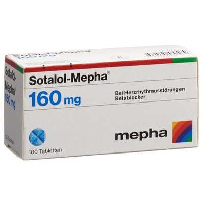 SOTALOL Mepha Tabl 160 mg 100 Stk