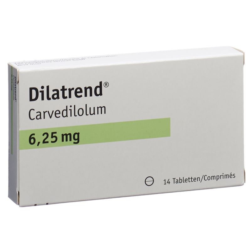 DILATREND Tabl 6.25 mg 14 Stk