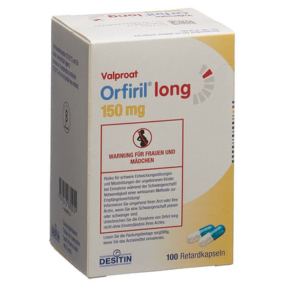 ORFIRIL long Ret Kaps 150 mg Ds 100 Stk