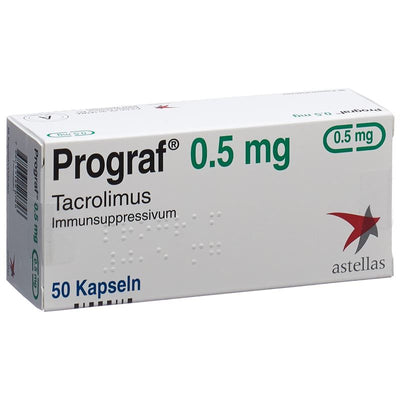 PROGRAF Kaps 0.5 mg 50 Stk