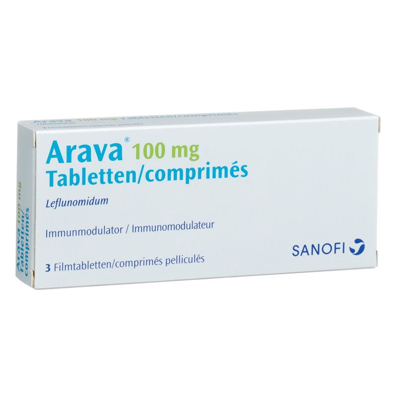 ARAVA Filmtabl 100 mg 3 Stk