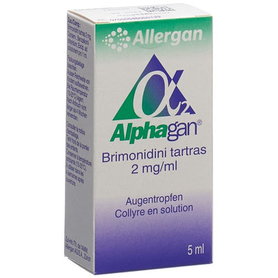 ALPHAGAN Gtt Opht 2 mg/ml Fl 5 ml
