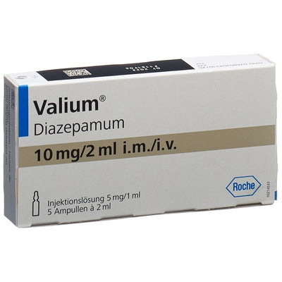 VALIUM Inj Lös 10 mg/2ml i.m./i.v. 5 Amp 2 ml