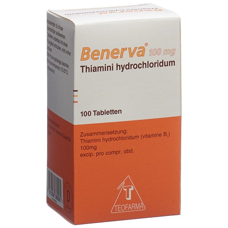 BENERVA Tabl 100 mg Ds 100 Stk