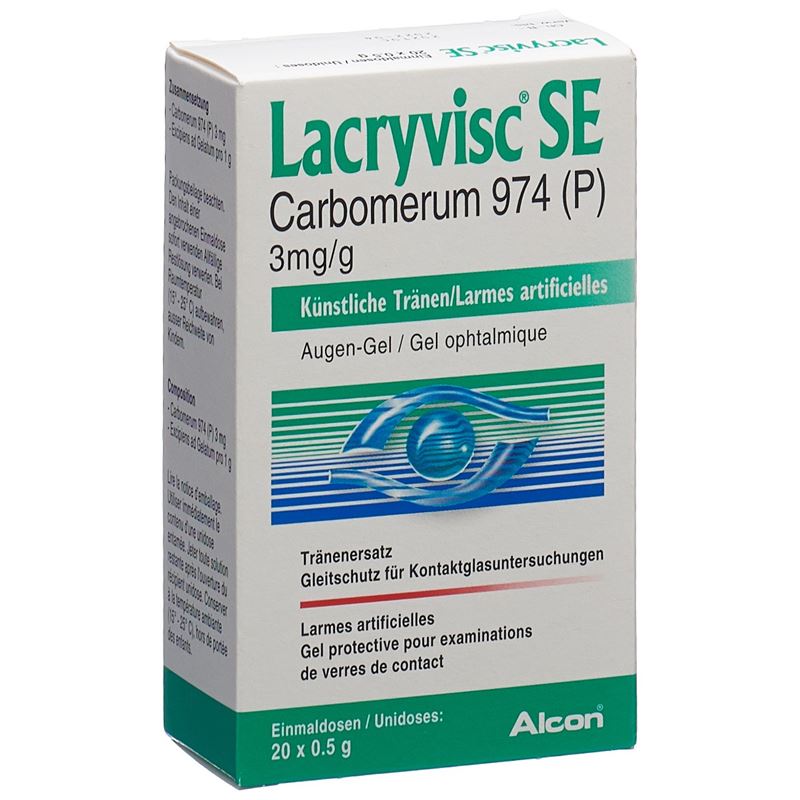 LACRYVISC SE Augengel 20 Unidos 0.5 g