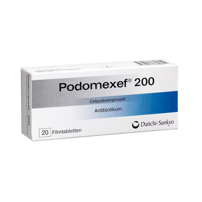 PODOMEXEF Filmtabl 200 mg 20 Stk