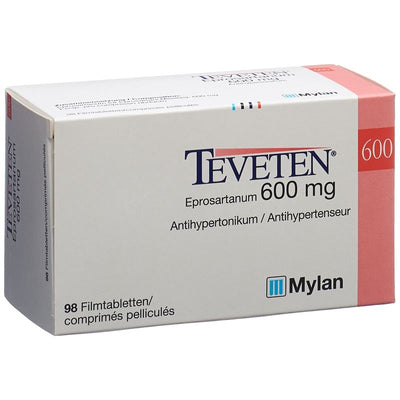 TEVETEN Filmtabl 600 mg 98 Stk