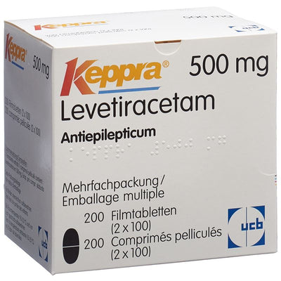 KEPPRA Filmtabl 500 mg 2 x 100 Stk