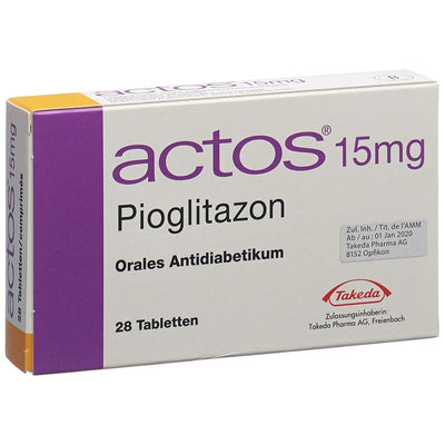 ACTOS Tabl 15 mg 28 Stk
