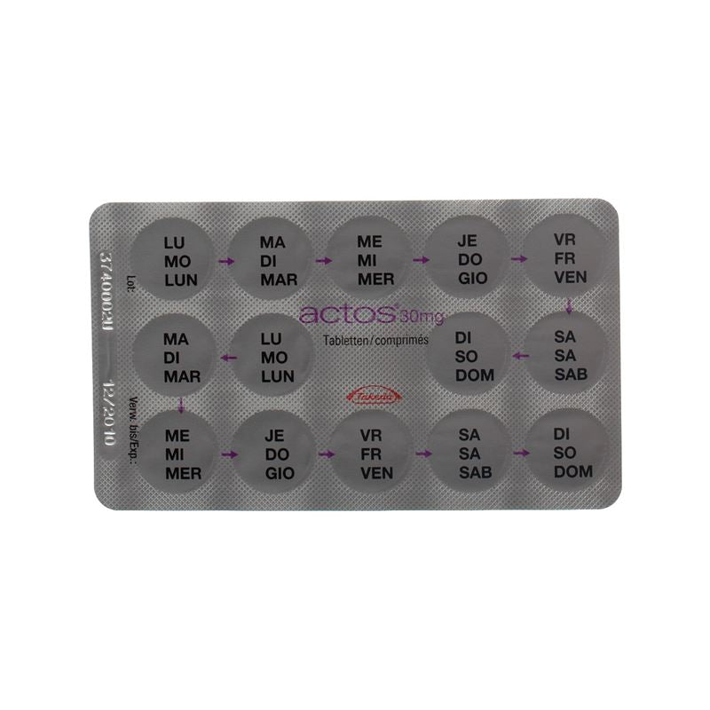 ACTOS Tabl 30 mg 28 Stk - CONTENTBACK