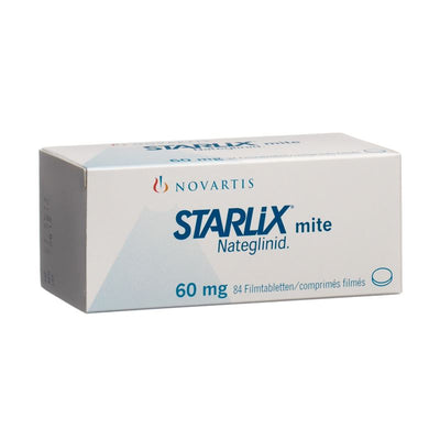 STARLIX mite Filmtabl 60 mg 84 Stk