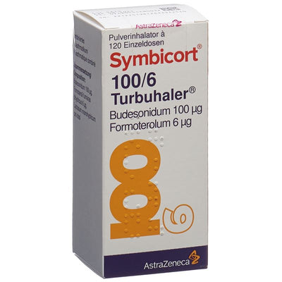 SYMBICORT 100/6 Turbuhaler 120 Dos