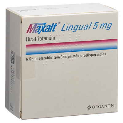 MAXALT Lingual Schmelztabl 5 mg 6 Stk