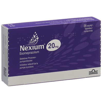 NEXIUM Mups Tabl 20 mg 28 Stk