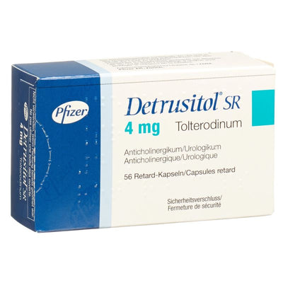 DETRUSITOL SR Ret Kaps 4 mg 56 Stk