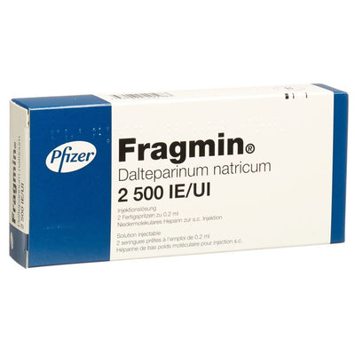 FRAGMIN Inj Lös 2500 IE/0.2ml 2 Fertspr 0.2 ml