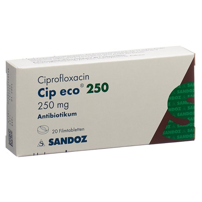 CIP ECO Filmtabl 250 mg 20 Stk
