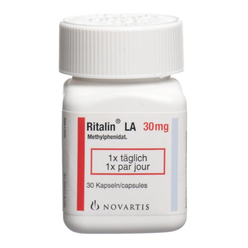 RITALIN LA Kaps 30 mg Ds 100 Stk