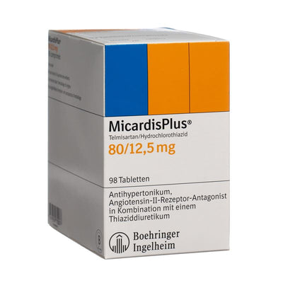 MICARDIS PLUS Tabl 80/12.5 mg 98 Stk