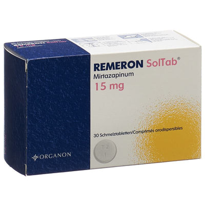 REMERON SolTab Schmelztabl 15 mg 30 Stk