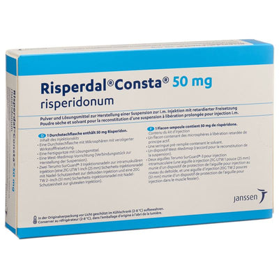 RISPERDAL CONSTA Trockensub 50 mg c Solv Inj kit