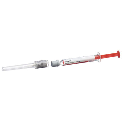 PEGASYS Inj Lös 180 mcg/0.5 ml Fertspr 4 x 0.5 ml