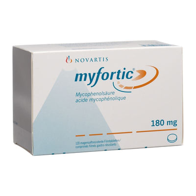 MYFORTIC Filmtabl 180 mg 120 Stk
