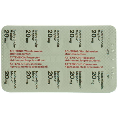 ISOTRETINOIN Mepha Solucaps 20 mg 30 Stk - CONTENTBACK