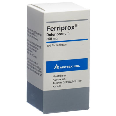 FERRIPROX Filmtabl 500 mg Ds 100 Stk