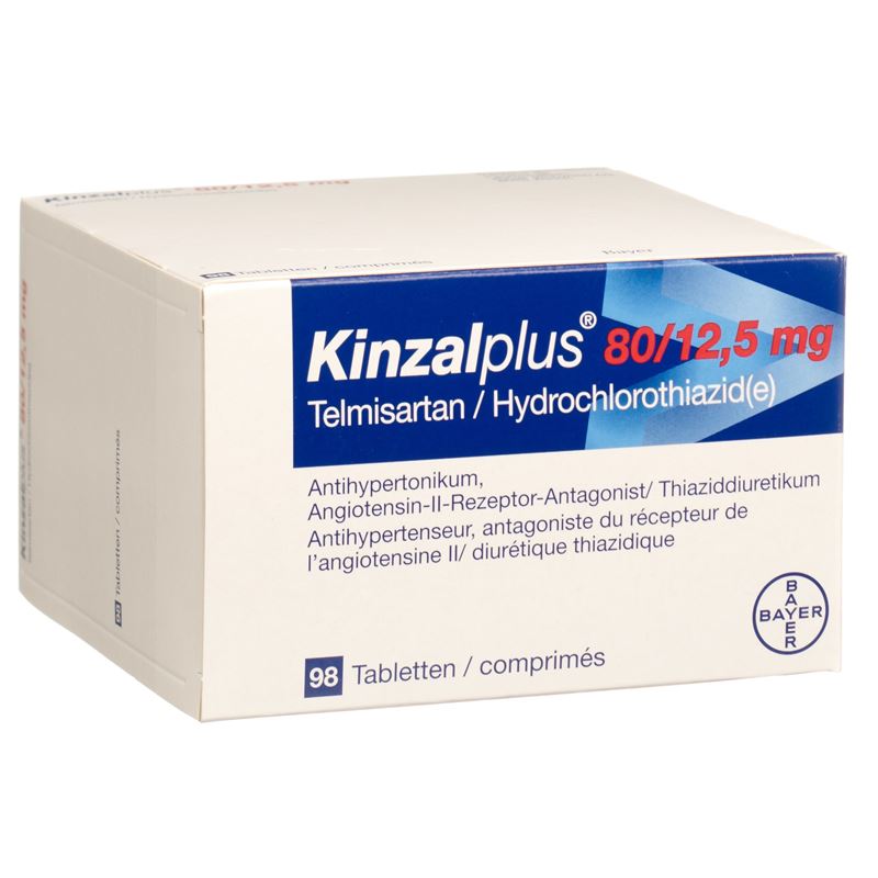 KINZALPLUS Tabl 80/12.5 mg 98 Stk